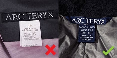 Arc'teryx counterfeit credit card